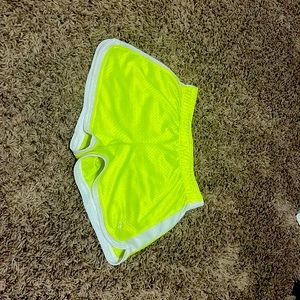 justice shorts (neon yellow)